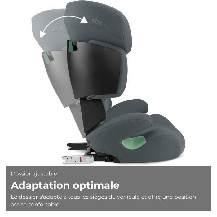 CYBEX CYB4063846375332 Silla elevadora para coche Solution X i-Fix Gris Cobblestone 3