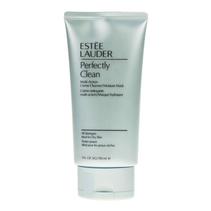 Estée Lauder PS Perfectly Clean Crema Limpiadora y Mascarilla Facial 2 en 1, Multifunción, Hidratante, Piel Seca 150 ml
