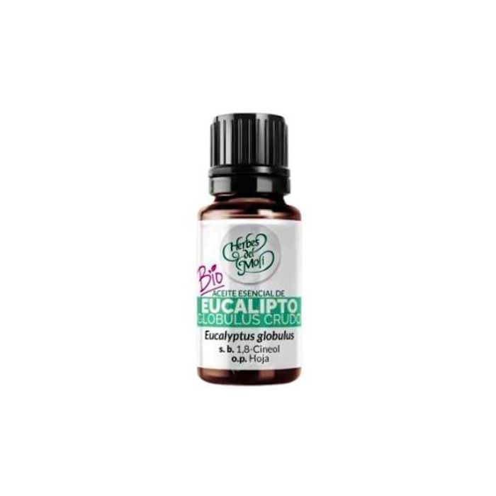 HERBES DEL MOLI Aceite Esencial Eucalipto Globulus 10 ml Ecológico, Antivírico, Antibacteriano y Expectorante