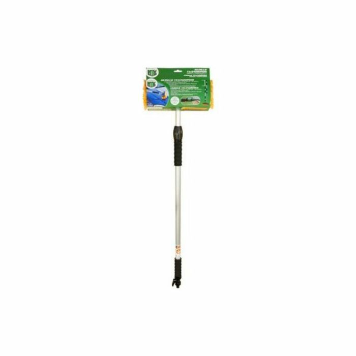 Mtk MOT10300 Cs10 Cepillo Telescópico 120-180 cm con Conexión de Agua, Ideal para Limpieza de Coches, Barcos, Caravanas 4