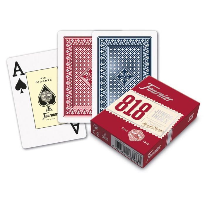 Baraja Fournier Poker Ingles Nº818 55 Cartas