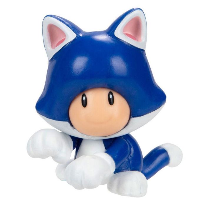 Figura Toad Felino Super Mario Nintendo 6,5cm 4