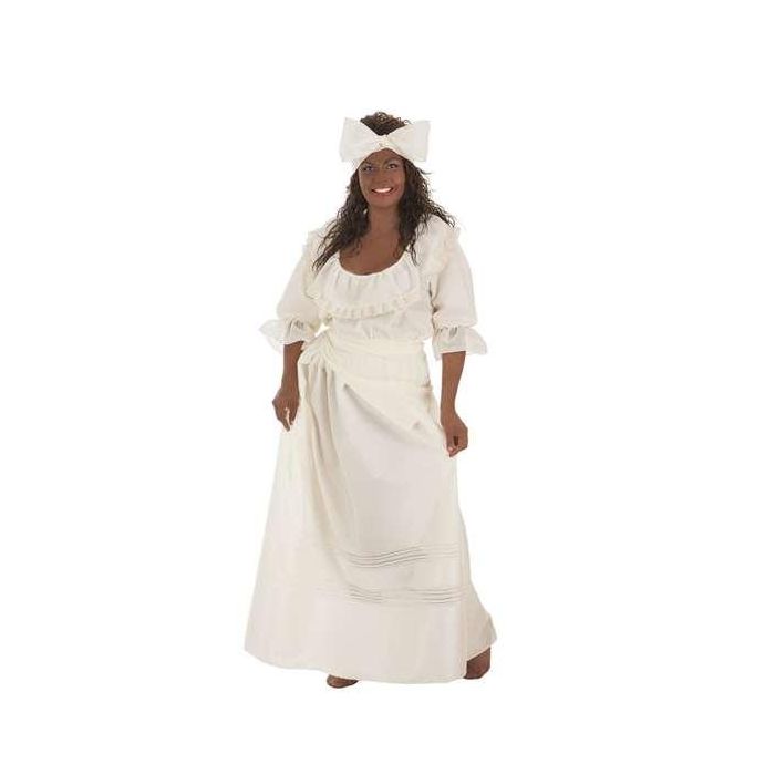 Disfraz adulto cubana beige t-m Disfraz adulto cubana beige t-m