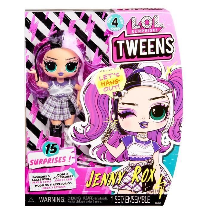 Muñeca LOL Surprise Tweens S4 - Muñeca Jenny Rox 17cm - Accesorios sorpresa 4