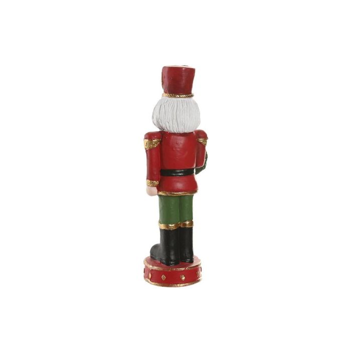 DKD Home Decor Figura Navidad Tradicional Cascanueces Magnesia Multicolor. Set de 3 Unidades (13x48x14 cm) 1