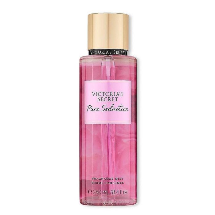 Victoria's Secret Bruma Corporal Pure Seduction para Mujer 250 ml - Fragancia Floral Frutal Ciruela y Fresia, Hidratante con Aloe