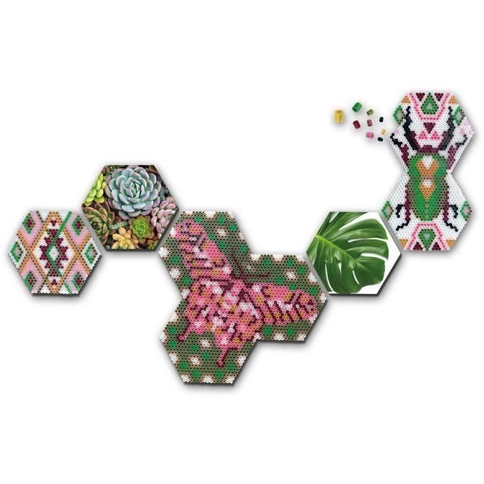 SES CREATIVE - Beedz Art - Baldosas hexagonales botánicas 2 SES CREATIVE - Beedz Art - Baldosas hexagonales botánicas 2