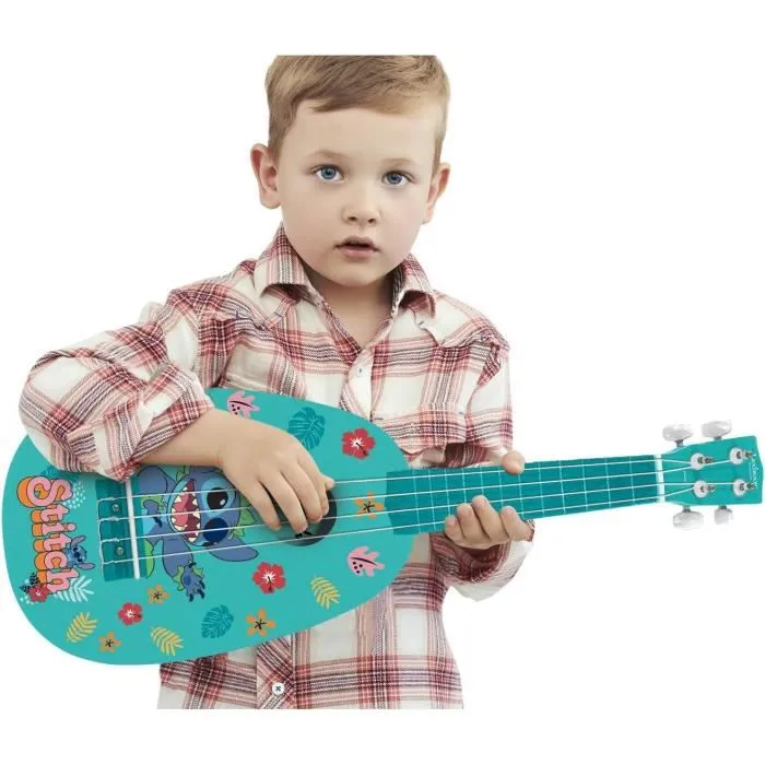 Lexibook Ukelele De Madera K230D Disney Stitch +3 Años 4