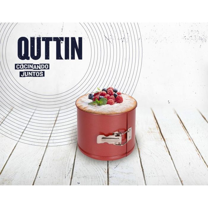 Quttin Molde de Horno Redondo con Cierre Cherry de 16 x 13 cm (12 Unidades) 6