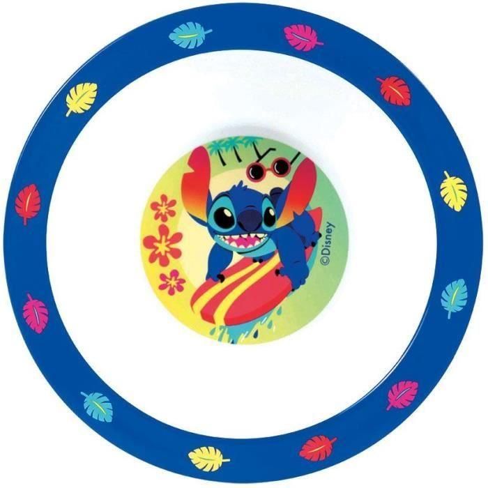 Vajilla - FUN HOUSE - STITCH AND ANGEL - Vaso, plato Ø22 cm y Ø16 cm, cubiertos, botella de agua y caja de aperitivos 3 Vajilla - FUN HOUSE - STITCH AND ANGEL - Vaso, plato Ø22 cm y Ø16 cm, cubiertos, botella de agua y caja de aperitivos 3