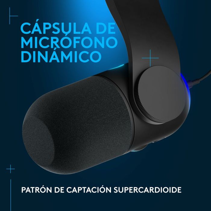 Micrófono Logitech 988-000586 2 Micrófono Logitech 988-000586 2