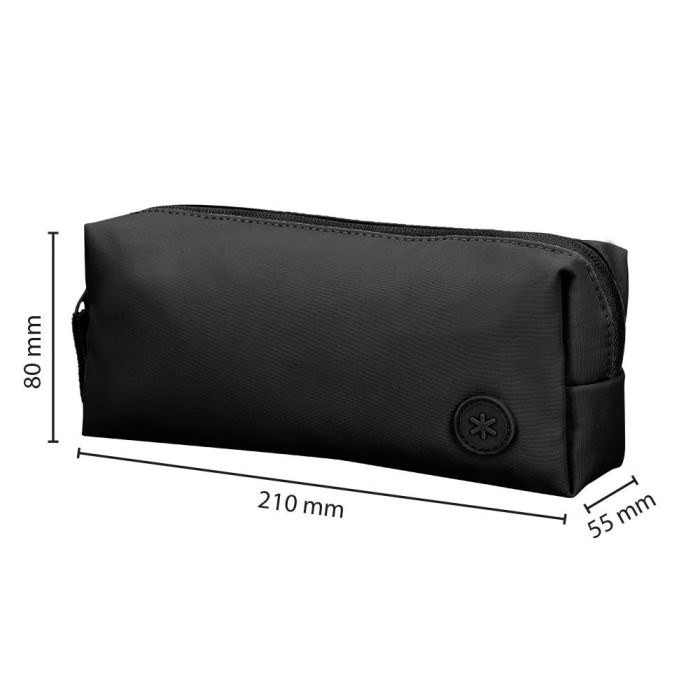 Estuche Portatodo Antartik 1 Compartimento Compañero De Mochila Teens Negro 80 X 55 X 210 mm 1