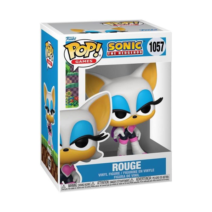 Funko Sonic the Hedgehog Rouge Figura POP Vinilo 9cm 0 Funko Sonic the Hedgehog Rouge Figura POP Vinilo 9cm 0