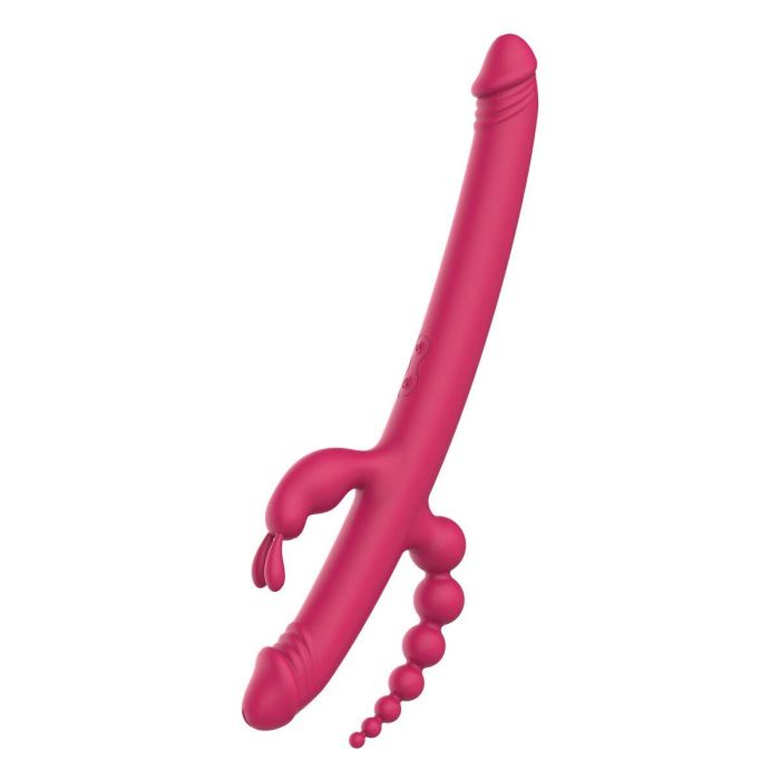 Consolador de Doble Penetración Dream Toys Essentials Rosa 0 Consolador de Doble Penetración Dream Toys Essentials Rosa 0