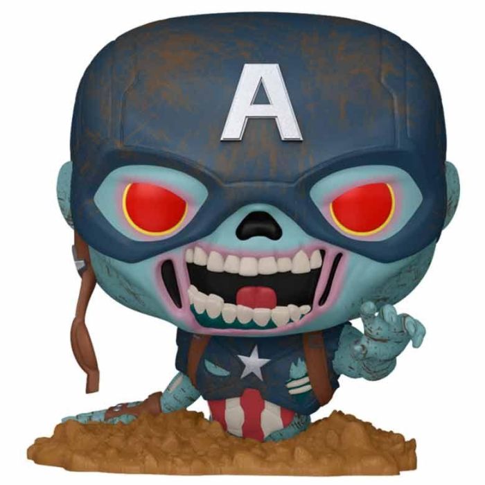 Figura POP Marvel Zombies Zombie Capitan America 1 Figura POP Marvel Zombies Zombie Capitan America 1