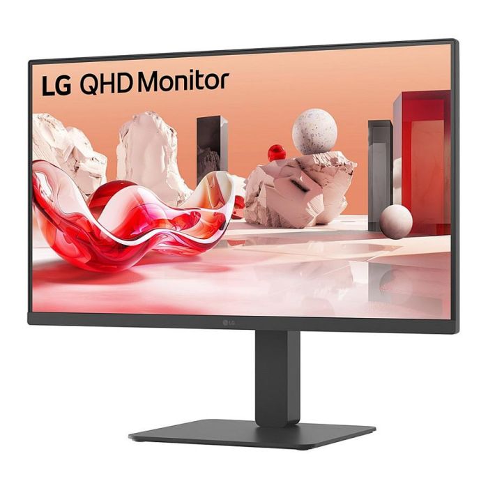 LG 27BA45QB-B Monitor 27" QHD IPS 2560x1440 5ms 75Hz HDR10 Pivot Negro 2