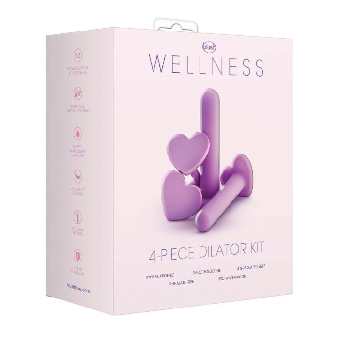 Consolador Clásico Blush Wellness Silicona Ø 3,1 cm 1