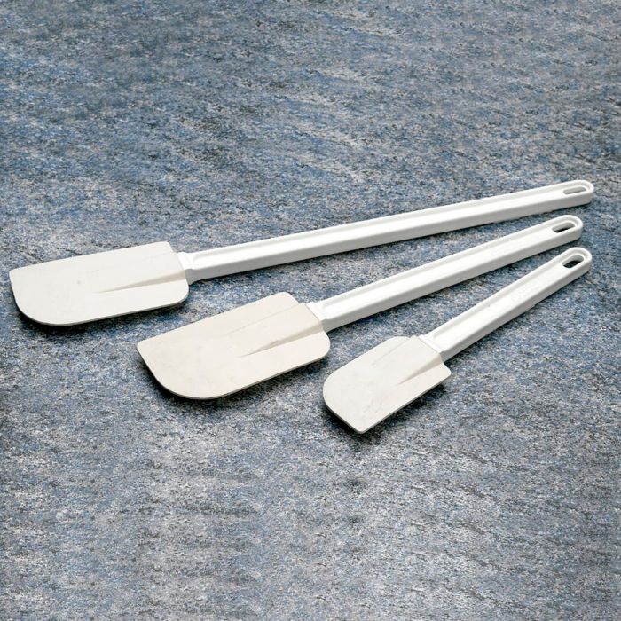 Matfer Elvea Exoglass Espátula de Cocina Profesional 35 cm, Blanco, Material Compuesto Termorresistente, Apto Lavavajillas 1