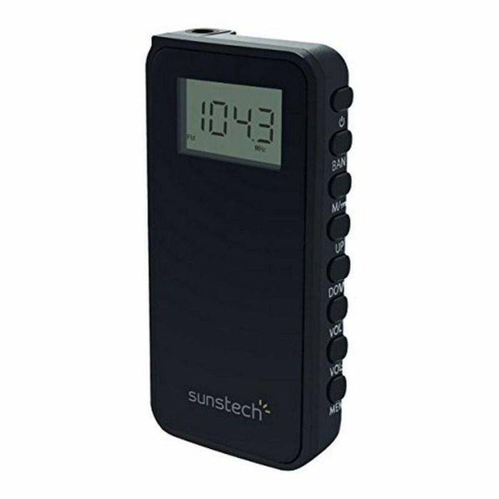 Radio Portátil Sunstech RPD23BK Negro