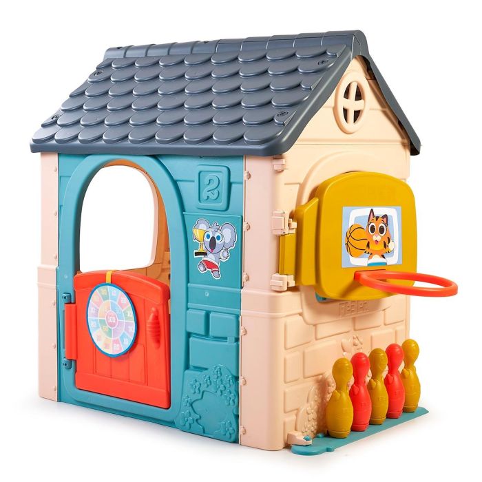 Feber Feh23000 Casa de Juego 6 Actividades en 1 para Niños +3 Años 1 Feber Feh23000 Casa de Juego 6 Actividades en 1 para Niños +3 Años 1