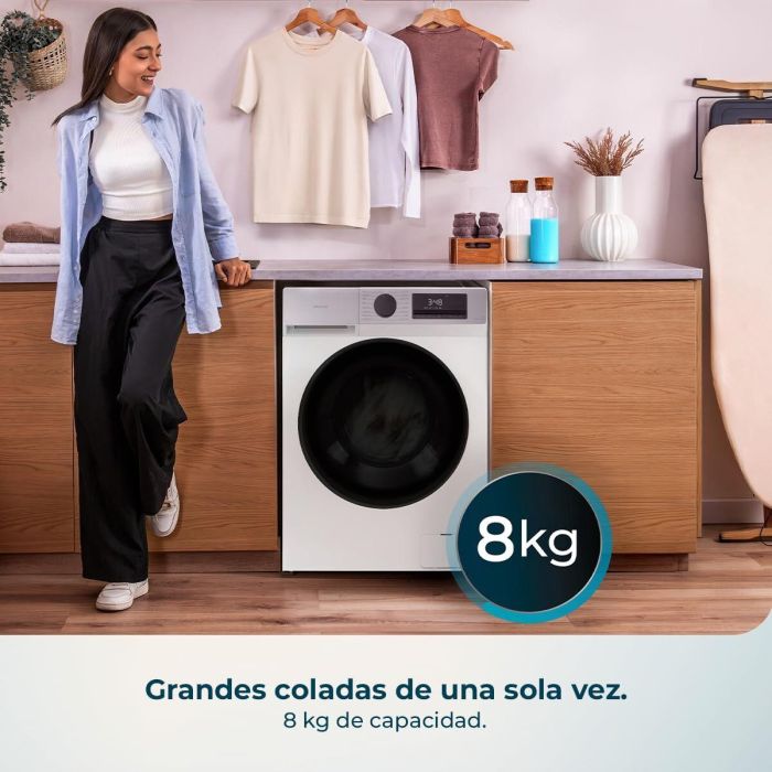 Lavadora Cecotec DressCode 8450 1400 rpm 8 kg 2