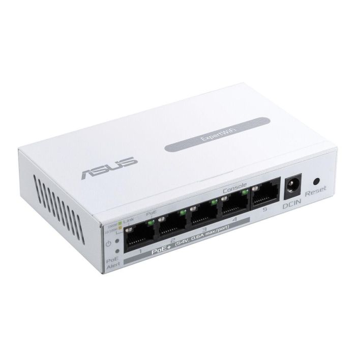 ASUS ExpertWiFi EBP15 Interruptor Gestionado con 5 Puertos Gigabit Ethernet, Alimentación PoE (60W) y Soporte QoS - Color Blanco 15 ASUS ExpertWiFi EBP15 Interruptor Gestionado con 5 Puertos Gigabit Ethernet, Alimentación PoE (60W) y Soporte QoS - Color Blanco 15