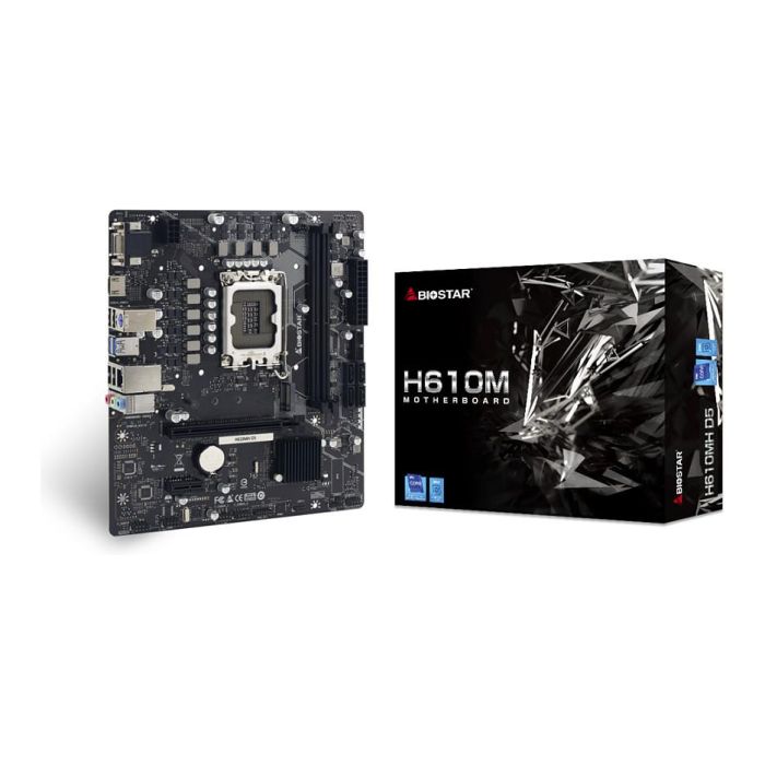 Biostar Placa Base H610Mh Ddr5 Matx Socket Lga1700 3