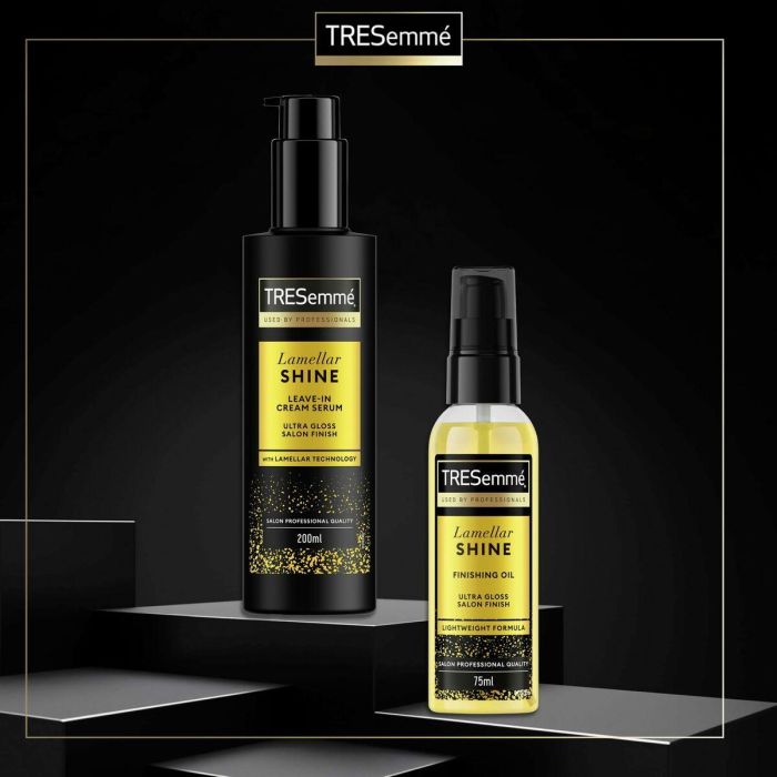 Tresemme Lamellar Shine sérum crema capilar ultra brillo para cabello apagado 200 ml 1