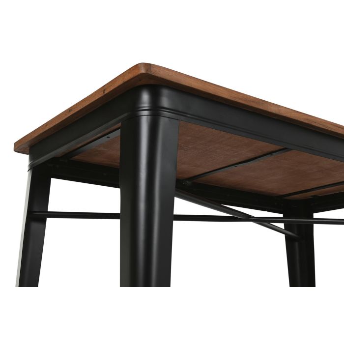 Mesa Bar Horeca DKD Home Decor Marron Negro 66 x 102 x 120 cm 5 Mesa Bar Horeca DKD Home Decor Marron Negro 66 x 102 x 120 cm 5