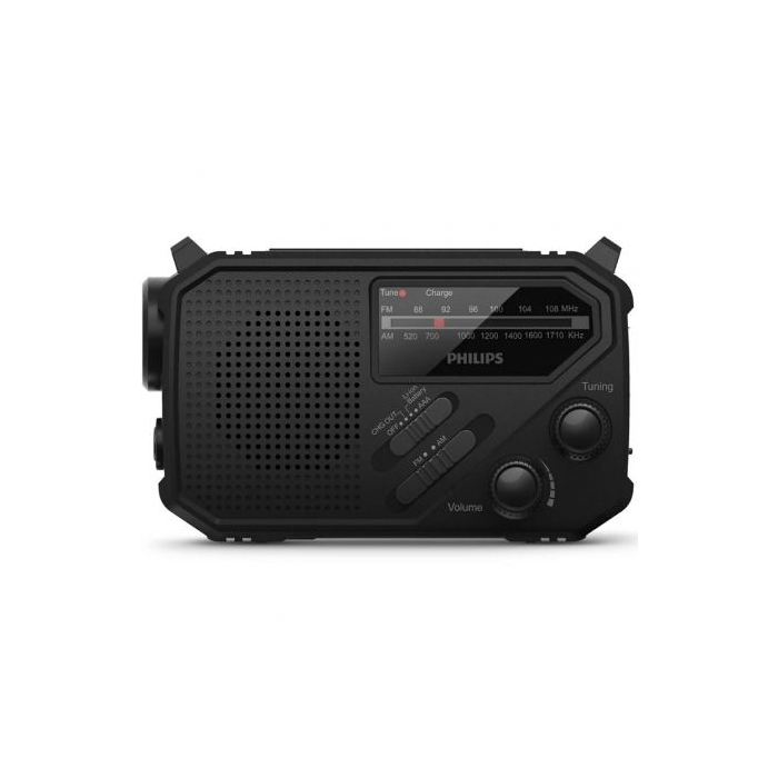 Radio Portátil Philips TAR1609/ Negra