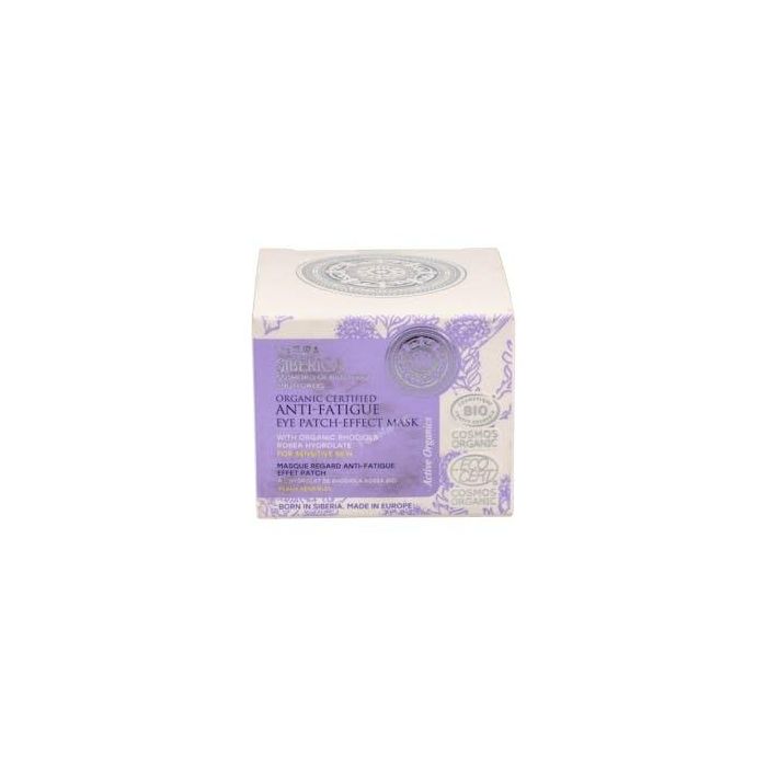 NATURA SIBERICA Mascarilla Contorno Ojos Antifatiga 50ml Refrescante Hidratante Suaviza Vegana Ecocert