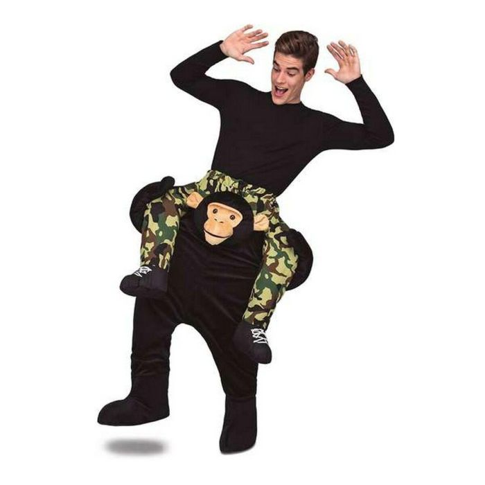 Disfraz adulto mono a hombros talla unica 3 Disfraz adulto mono a hombros talla unica 3