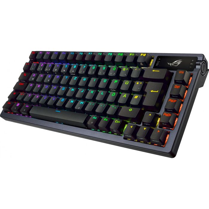 Asus ROG Azoth Teclado Gaming Inalámbrico y Alámbrico Mecánico QWERTY LED RGB Negro dt. 1 Asus ROG Azoth Teclado Gaming Inalámbrico y Alámbrico Mecánico QWERTY LED RGB Negro dt. 1