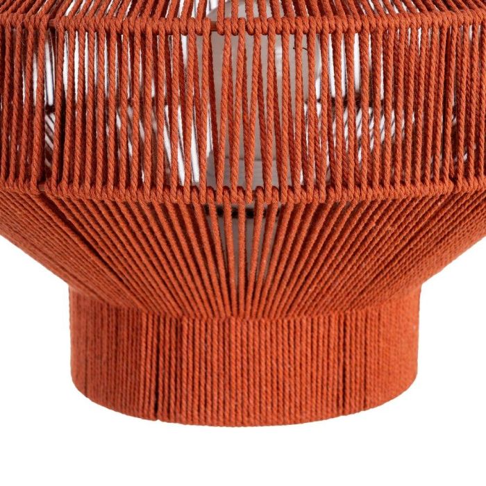 Lámpara Mesa Teja Cuerda de Papel 30 X 30 X 28,50 cm