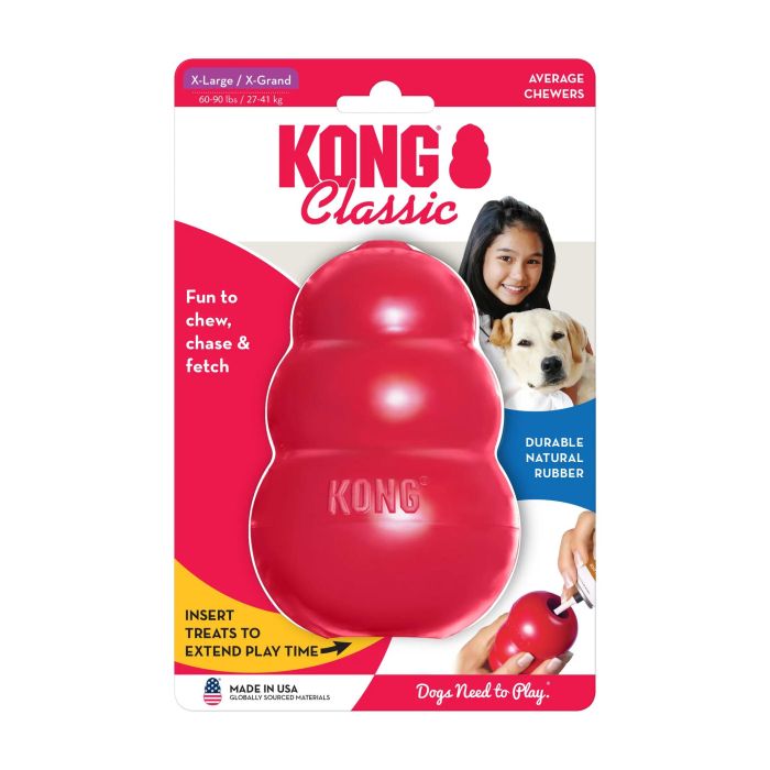 Kong Rojo Original Extra Large Kxl - Juguete para perros