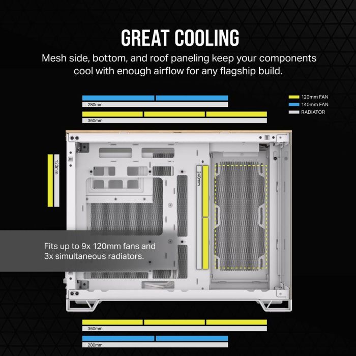 Caja Semitorre ATX Corsair 3