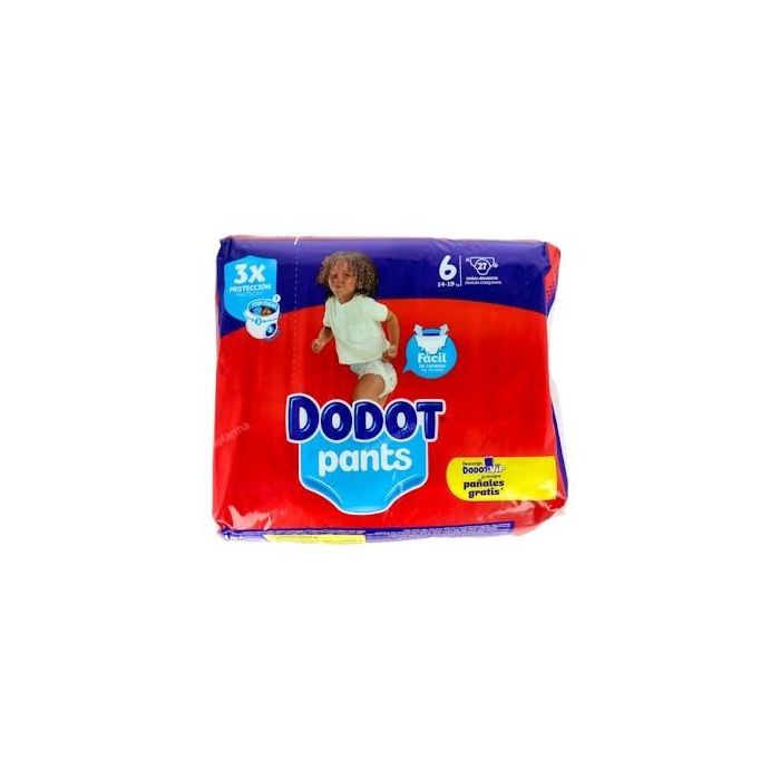 Dodot Pañal Pants Talla 6, para más de 15 Kg, 28 Unidades