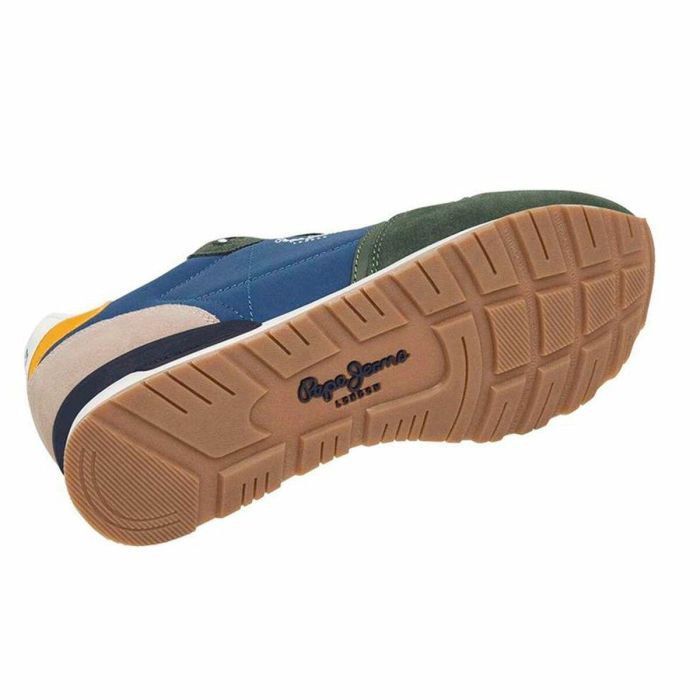 Zapatillas Deportivas Hombre Pepe Jeans Brit Camp Verde 3 Zapatillas Deportivas Hombre Pepe Jeans Brit Camp Verde 3