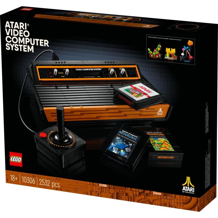LEGO Icons 10306 Atari 2600, modelo para construir, consola de juguetes de video, para adultos 9 LEGO Icons 10306 Atari 2600, modelo para construir, consola de juguetes de video, para adultos 9