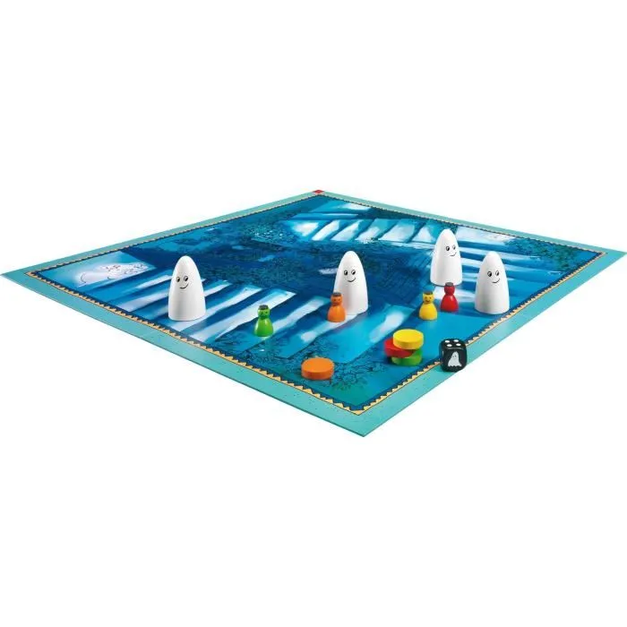 Schmidt Spiele La Escalera Encantada SCH4001504889302 Juego de Mesa Fantasma Transformación Memoria Estrategia