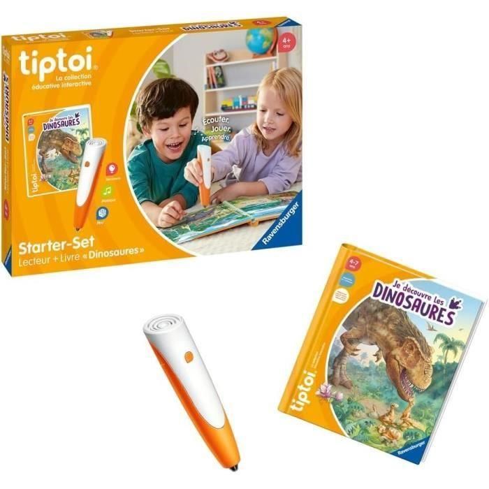 Ravensburger-tiptoi Starter Dino-4005556001750-A partir de 4 años 1 Ravensburger-tiptoi Starter Dino-4005556001750-A partir de 4 años 1