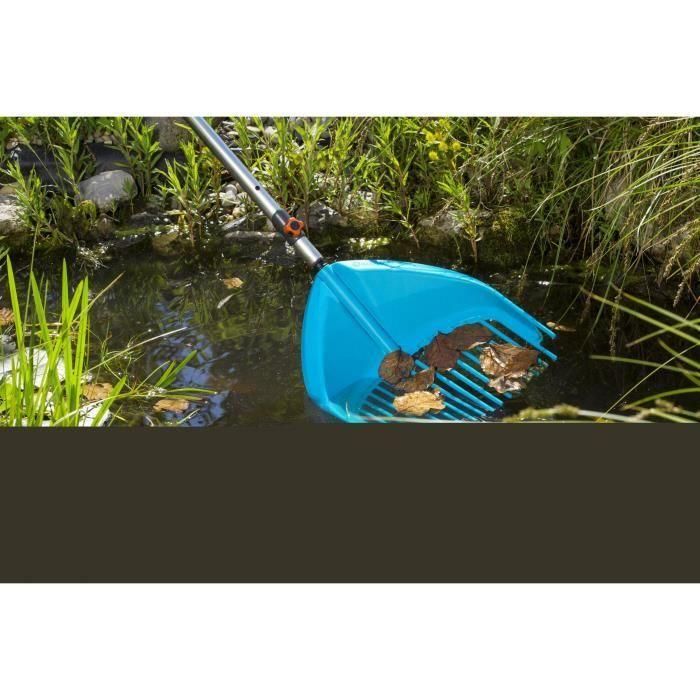 Rastrillo de pala 3 en 1 Combisystem GARDENA - Negro y azul 2 Rastrillo de pala 3 en 1 Combisystem GARDENA - Negro y azul 2