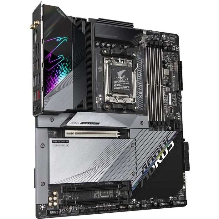 Gigabyte X670E AORUS MASTER AM5 Placa Base DDR5 para AMD Ryzen 9000 Series CPUs hasta 8000MHz Wi-Fi 6E 2.5GbE LAN 2 Gigabyte X670E AORUS MASTER AM5 Placa Base DDR5 para AMD Ryzen 9000 Series CPUs hasta 8000MHz Wi-Fi 6E 2.5GbE LAN 2
