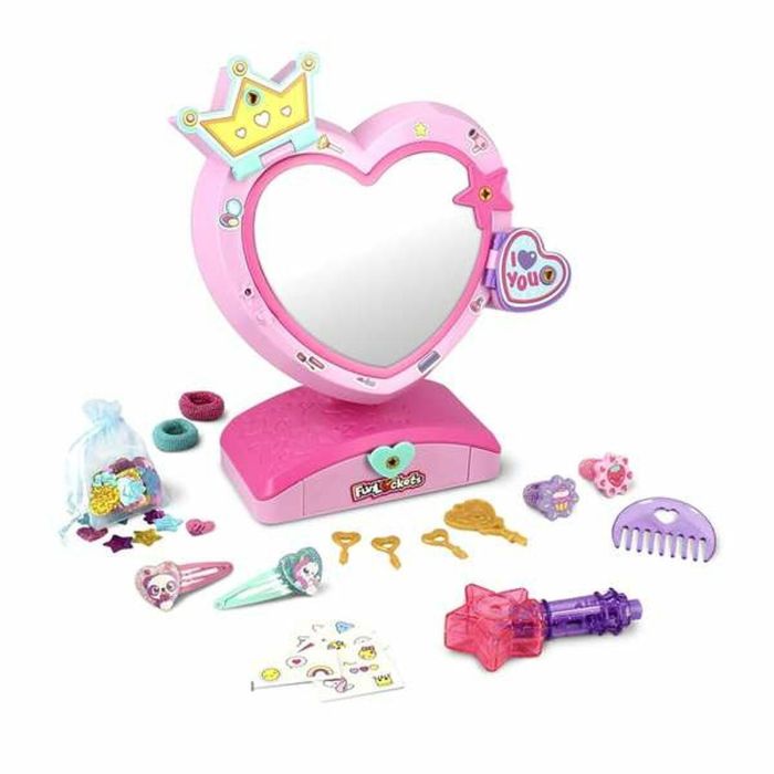 Fun Lockets Espejo Secreto con Compartimentos para Niñas +4 Años | Incluye +20 Sorpresas y Aplicador de Brillos para el Pelo 5 Fun Lockets Espejo Secreto con Compartimentos para Niñas +4 Años | Incluye +20 Sorpresas y Aplicador de Brillos para el Pelo 5