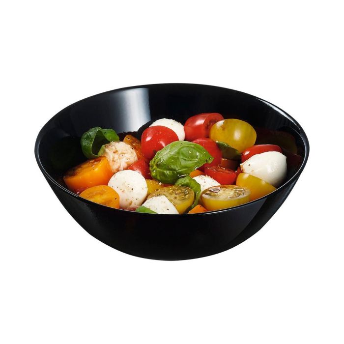 Bol Vidrio Zelie Negro Luminarc 16 cm 2