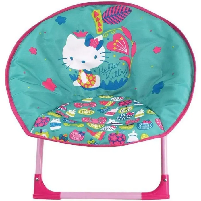 Fun House Hello Kitty Asiento Luna Plegable para Niños 47 x 54 x 42 cm 0 Fun House Hello Kitty Asiento Luna Plegable para Niños 47 x 54 x 42 cm 0