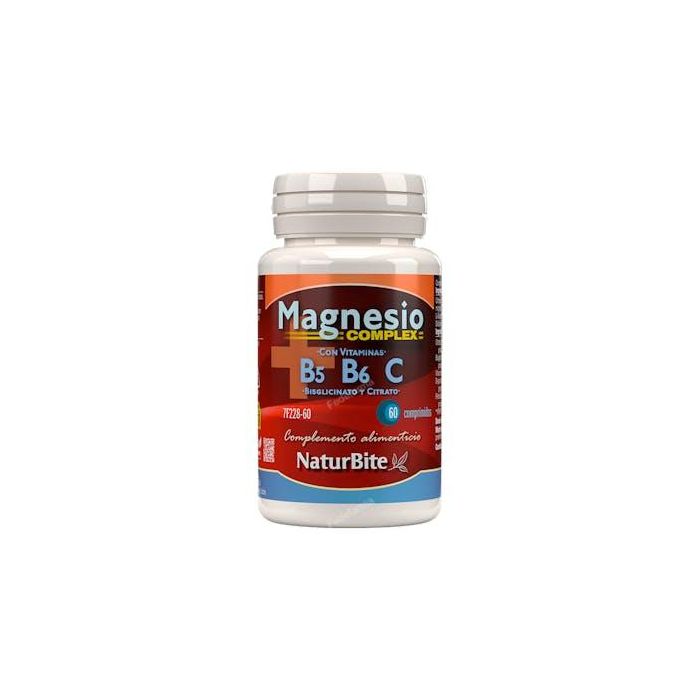 Magnesio Complex Con Vit B5 B6 C 60 Comp. Magnesio Complex Con Vit B5 B6 C 60 Comp.