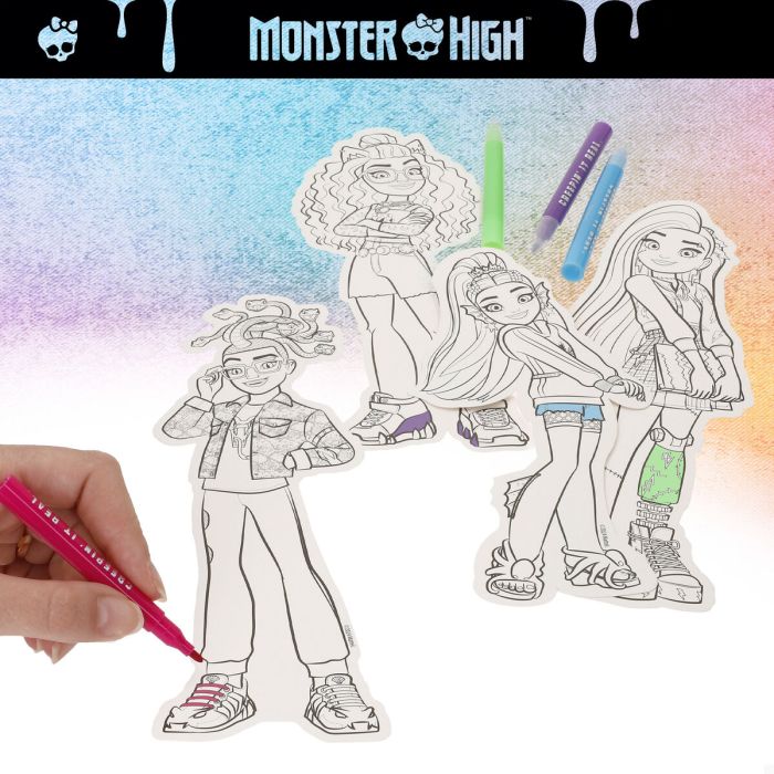 Set de Dibujo Monster High (6 Unidades) 2 Set de Dibujo Monster High (6 Unidades) 2