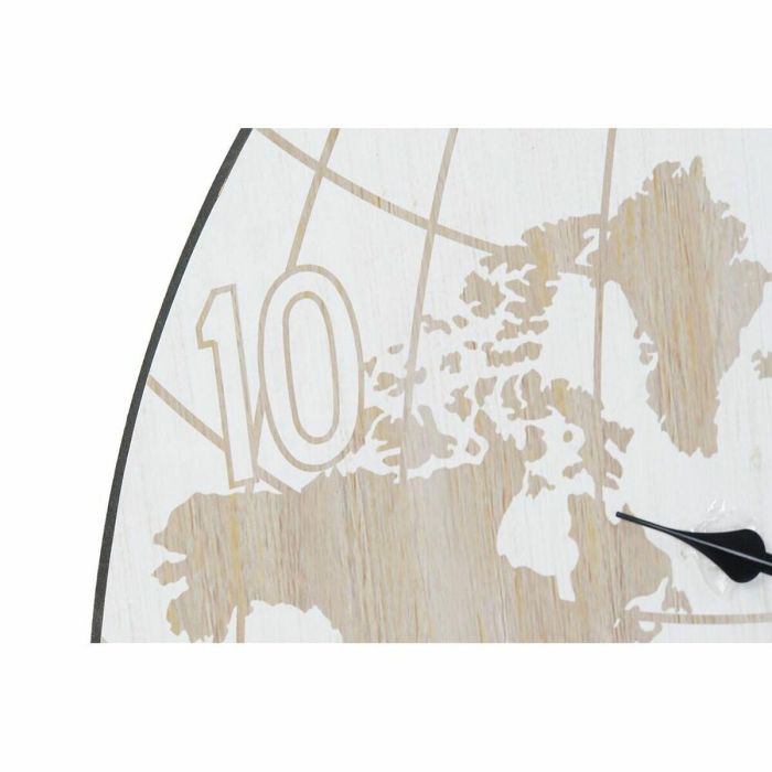 Reloj Pared Vintage DKD Home Decor Beige Negro 8 x 58 x 58 cm (2 Unidades) 1 Reloj Pared Vintage DKD Home Decor Beige Negro 8 x 58 x 58 cm (2 Unidades) 1