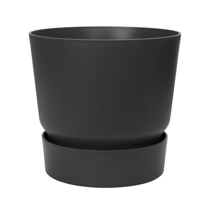 Maceta redonda ELHO Greenville 40 - Exterior - Ø 39 x H 36.8 cm - Negro living Maceta redonda ELHO Greenville 40 - Exterior - Ø 39 x H 36.8 cm - Negro living